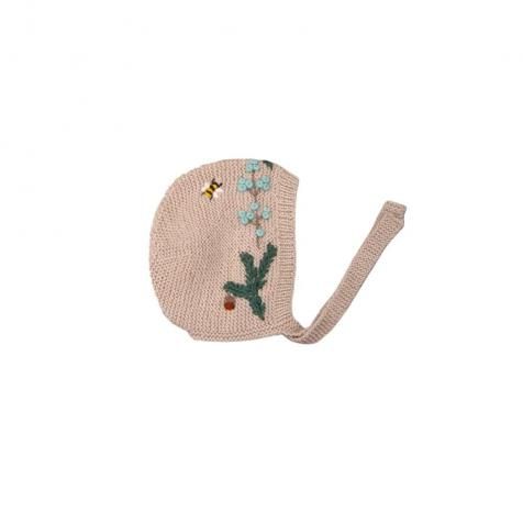 Shirley Bredal ベビーボンネット / Woodland Bonnet - Oats
