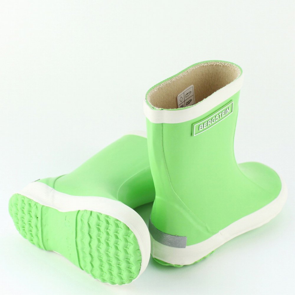 Childrens Rainboots Ĺ Lime Green img5