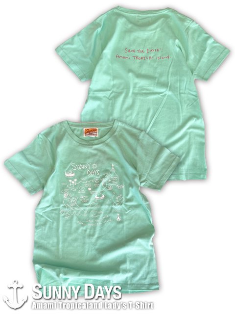 Amami Land T-shirt (Lady's)3顼<img class='new_mark_img2' src='https://img.shop-pro.jp/img/new/icons57.gif' style='border:none;display:inline;margin:0px;padding:0px;width:auto;' />