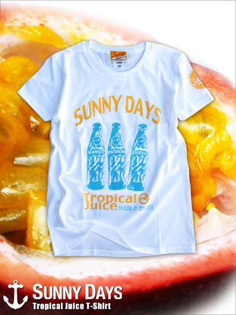 Tropical Juice T-shirt (Lady's)　4カラー<img class='new_mark_img2' src='https://img.shop-pro.jp/img/new/icons57.gif' style='border:none;display:inline;margin:0px;padding:0px;width:auto;' />