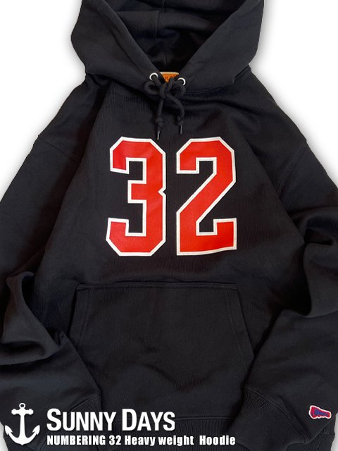 NUMBERING 32 Heavy weight Hoodie (Unisex) パーカ<img class='new_mark_img2' src='https://img.shop-pro.jp/img/new/icons16.gif' style='border:none;display:inline;margin:0px;padding:0px;width:auto;' />