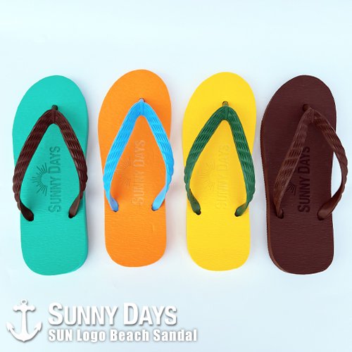 九十九 別注 / SUN Logo Beach Sandal (刻印)  4カラー