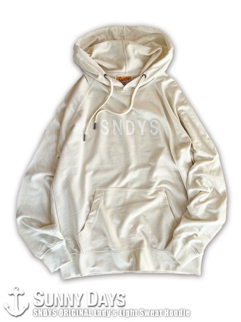 SNDYS ORIGINAL Lady's Light Sweat Hoodie (Lady's) ʥ<img class='new_mark_img2' src='https://img.shop-pro.jp/img/new/icons14.gif' style='border:none;display:inline;margin:0px;padding:0px;width:auto;' />