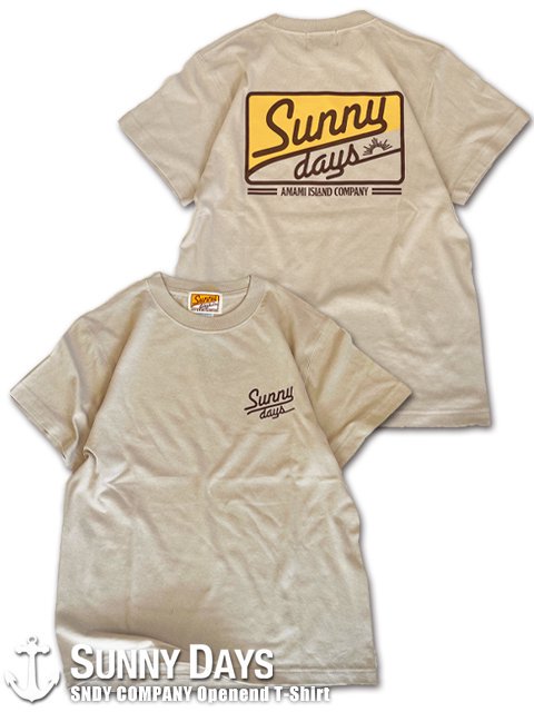 SNDY COMPANY Openend T-Shirt (Unisex) ɥ١<img class='new_mark_img2' src='https://img.shop-pro.jp/img/new/icons57.gif' style='border:none;display:inline;margin:0px;padding:0px;width:auto;' />