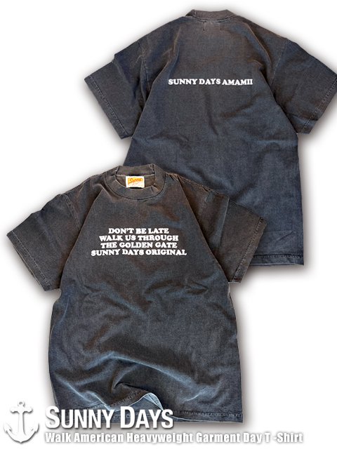 Walk American Heavyweight Garment Day T-Shirt (Unisex) ɡ֥å<img class='new_mark_img2' src='https://img.shop-pro.jp/img/new/icons14.gif' style='border:none;display:inline;margin:0px;padding:0px;width:auto;' />