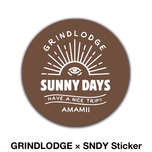 GRINDLODGE  SNDY Sticker<img class='new_mark_img2' src='https://img.shop-pro.jp/img/new/icons14.gif' style='border:none;display:inline;margin:0px;padding:0px;width:auto;' />