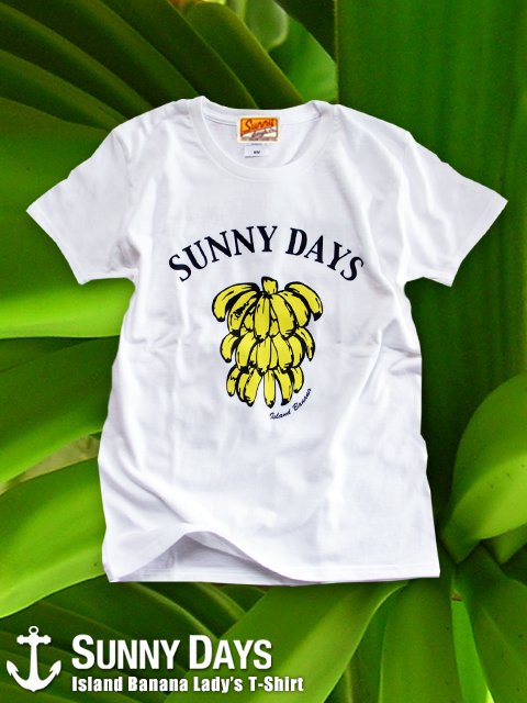 Island Banana T-shirt(Lady's)　3カラー<img class='new_mark_img2' src='https://img.shop-pro.jp/img/new/icons57.gif' style='border:none;display:inline;margin:0px;padding:0px;width:auto;' />