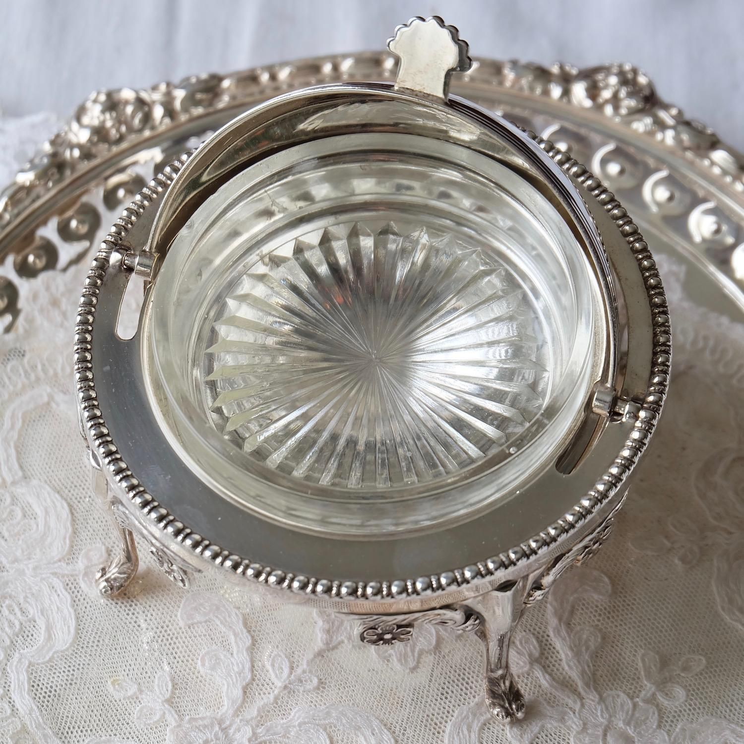 ボダ ヴィンテージ ドーム蓋付きバターディッシュ