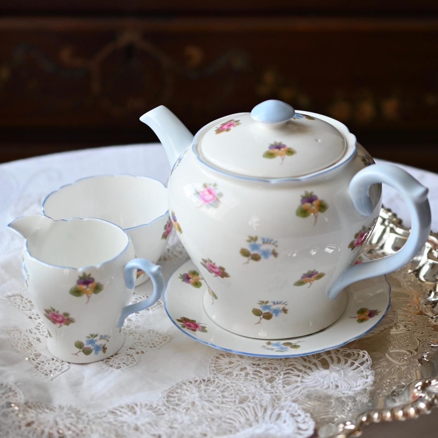 80's Kamenstein Tulip and Hummingbird Teapot - Etsy 日本