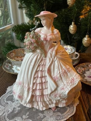 コールポート・限定品フィギュリン The Four Flowers “ローズ”を