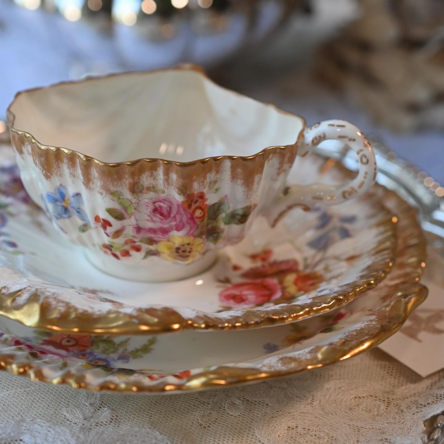 ハマースレイ バイオレット ジンジャー ジャー ティー キャディ