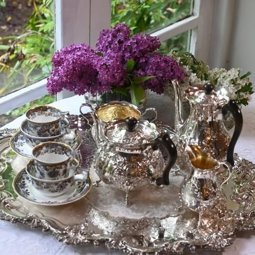 シルバーティポット スターリングシルバー バーナード 純銀 完品