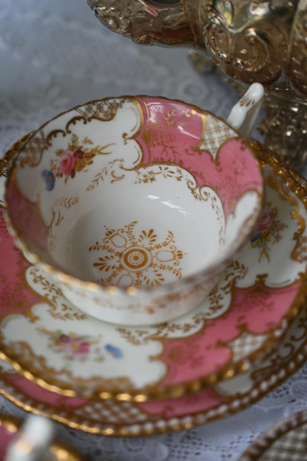 1910年代 コールポート 稀少ポンパドールピンク色のバット