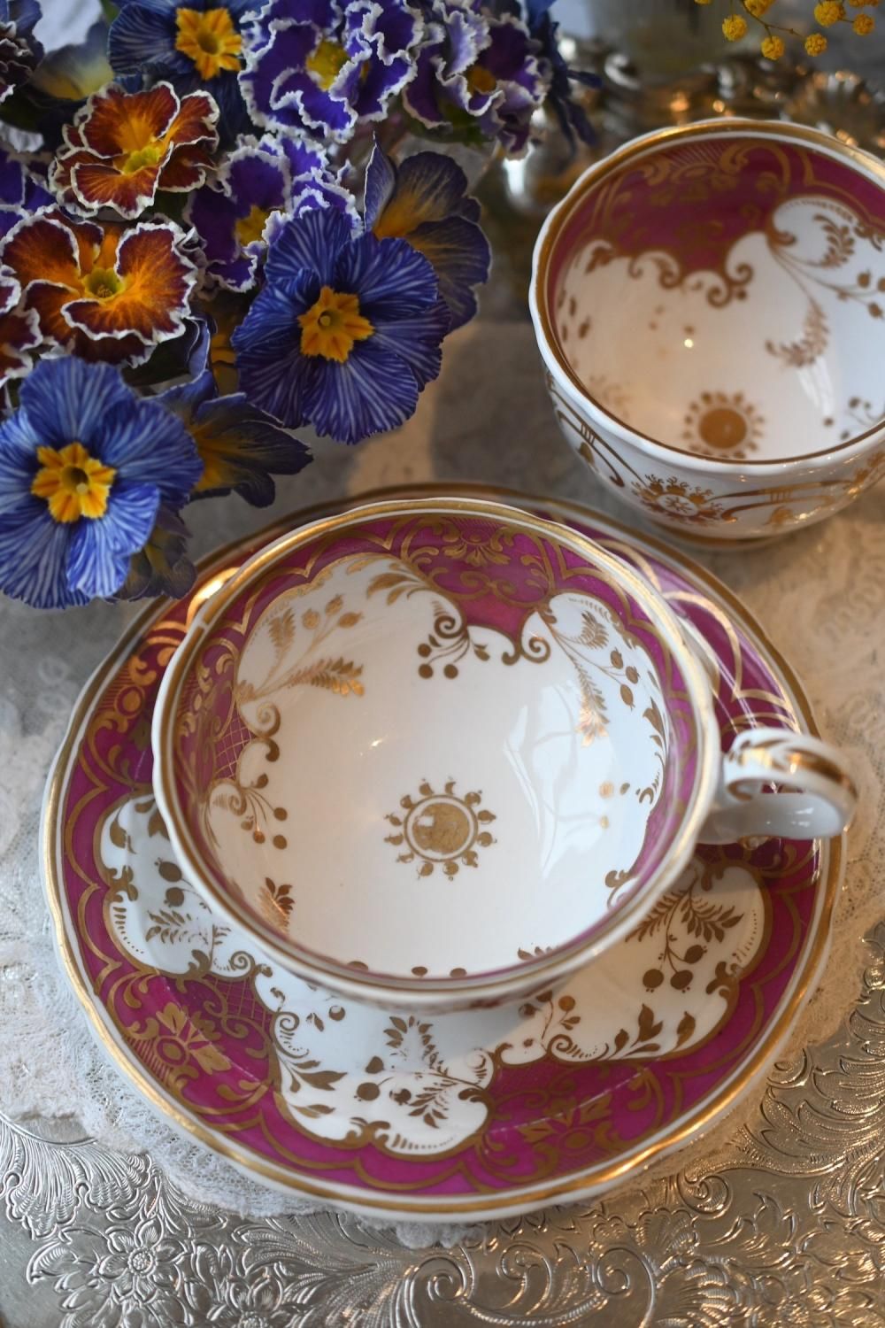 アンティーク RIDGWAY Trio (1835年頃) アンティーク RIDGWAY Trio (1835年頃)