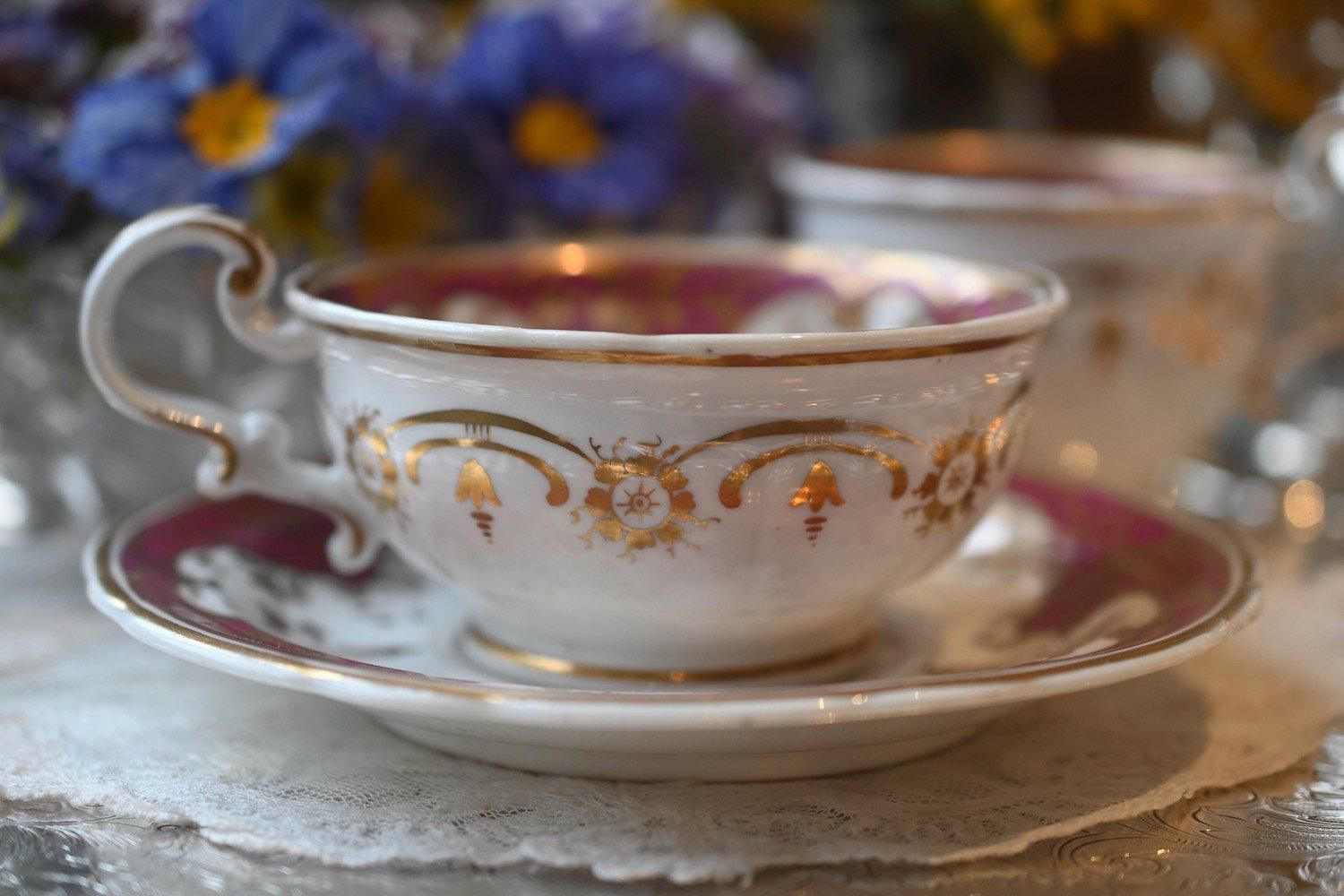 アンティーク RIDGWAY Trio (1835年頃) アンティーク RIDGWAY Trio (1835年頃)