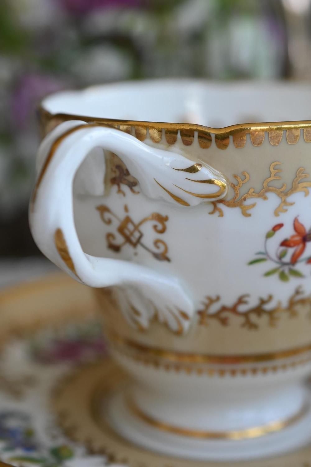 ロイヤルコールポート アンティーク食器｜Coalport コールポート｜トリオ・ティー