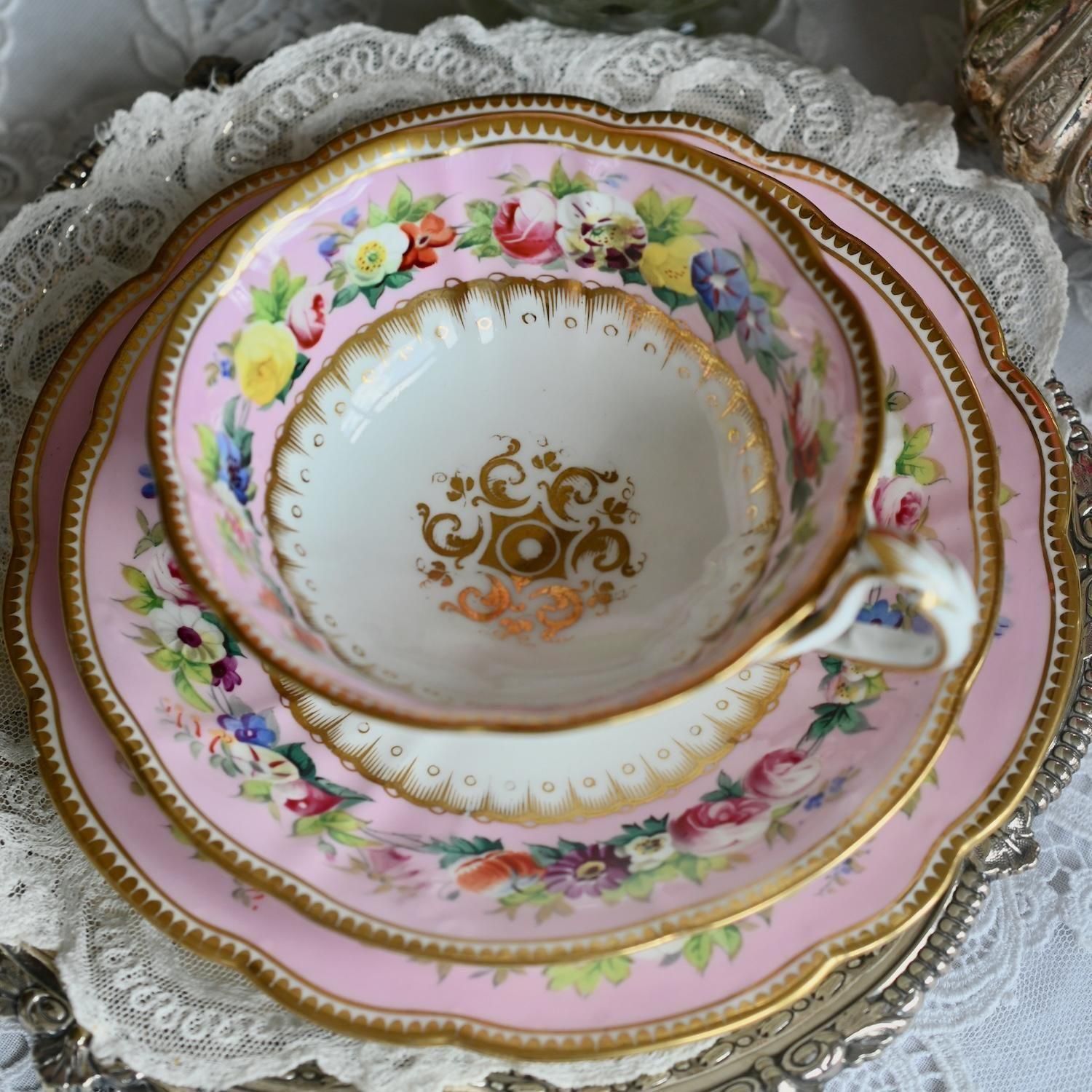 英国アンティーク リッジウェイ イエロー プレート 皿 イギリス 英国