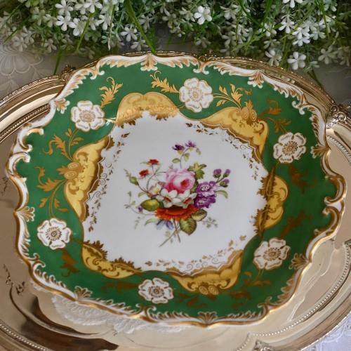 【COALPORT】アンティーク　プレート✖️2枚　Ａ コールポート B&Wのプレート - Antiques Violetta