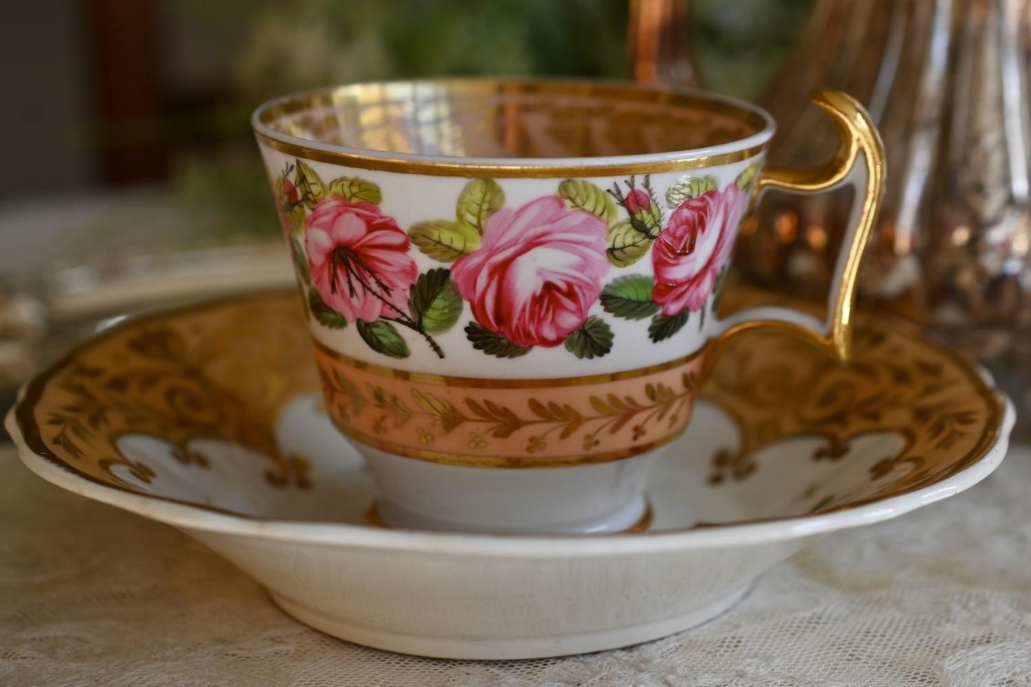 ☆希少☆19世紀　英国アンティーク　スロップボウル　陶器　茶器　イギリス アンティーク ティーボウル イギリス 19世紀/アンティーク食器