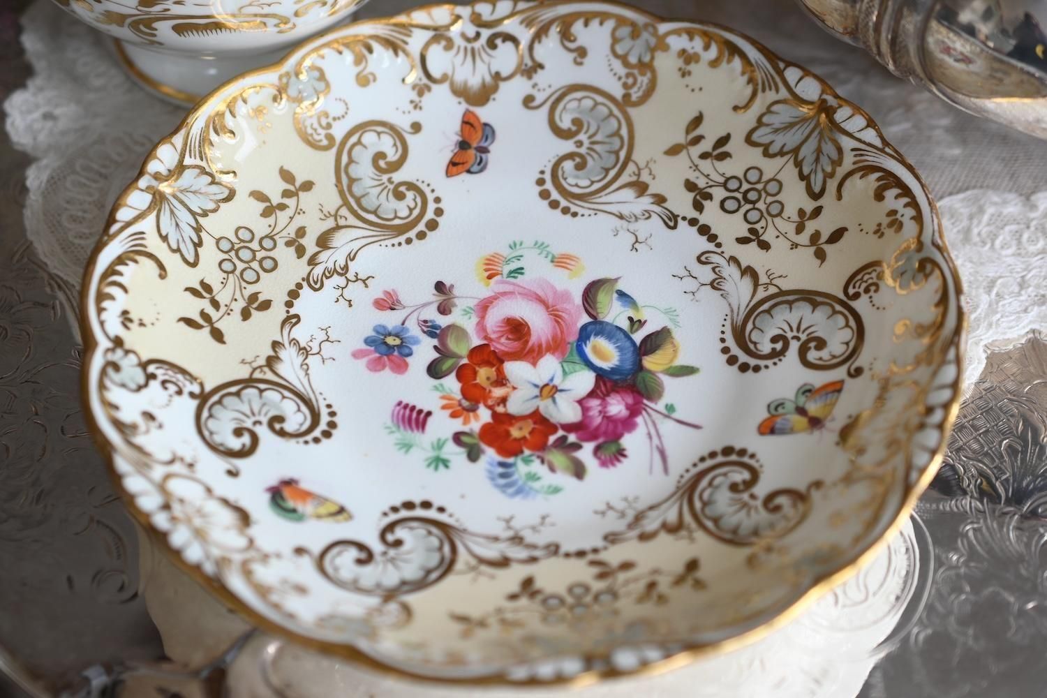 お買い得）金継ぎ用 1830年代 コールポート アデレードシェイプ 手描き