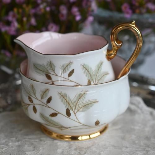 ロイヤルアルバート ミルク＆シュガーセットをイギリス