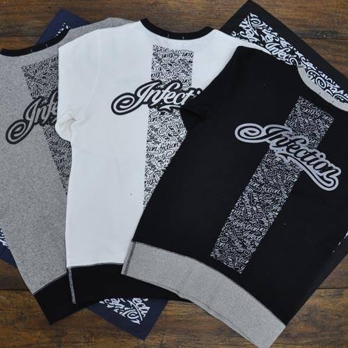 INFECTION】CROSS LOGO NECK - ☆INFECTION/BADASSTOKYO