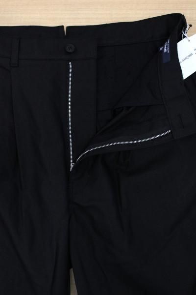 COMME DES GARCONS HOMME / 綿アーミーサージ パンツ COMME des GARCONS HOMME 綿アーミーサージパンツ（黒