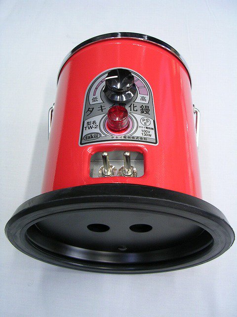 タキイ電器 2丁立 和裁鏝 (こて) 赤 | 和服仕立て用アイロン - 業務用