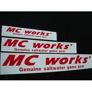 MCワークス様　オーダーステッカー MC works'/ステッカー | ルアー,MC works' | 【BASS MATE バスメイト】