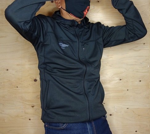 MCworks'/ストレッチフリースフーディ STRETCH FLEECE HOODY 【FF-22】 - Blue water house  Mobile shop