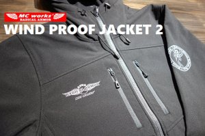 MCworks'/WIND PROOF JACKET 2 ウインドプルーフジャケット2 - Blue