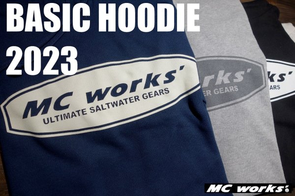 Mc works'/BASIC HOODIE 2023(パーカー) - Blue water house Mobile shop