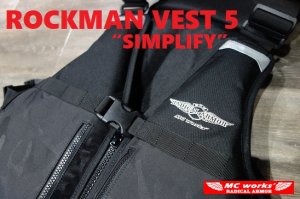 MCworks'/ROCKMAN VEST 5“SIMPLIFY” ロックマンベスト５”シンプリファイ” - Blue water house  Mobile shop