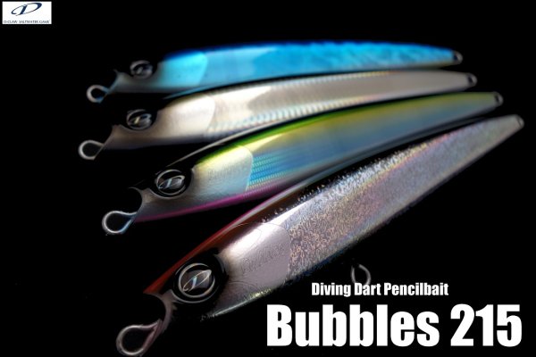 D-CLAW/Bubbles215 215mm-82g - Blue water house Mobile shop