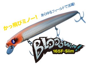 お１人様２個まで】BlueBlue/Blooowin!165F-Slim ブローウィン165