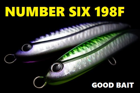 GOOD BAIT / NUMBER SIX 198F [198mm-71g] - Blue water house Mobile shop