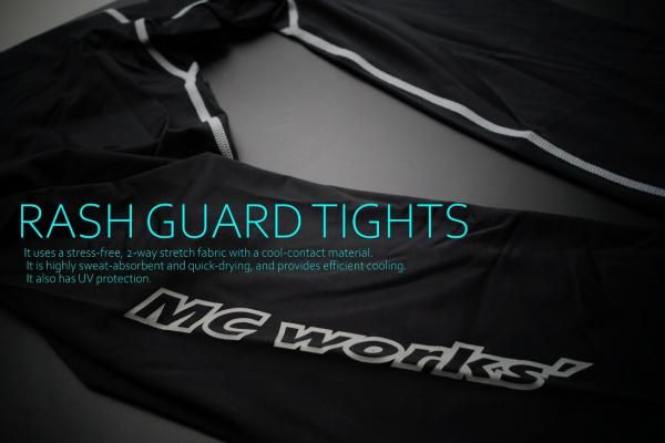 MC works'/2025 RASH GUARD TIGHTS 【ラッシュガードタイツ