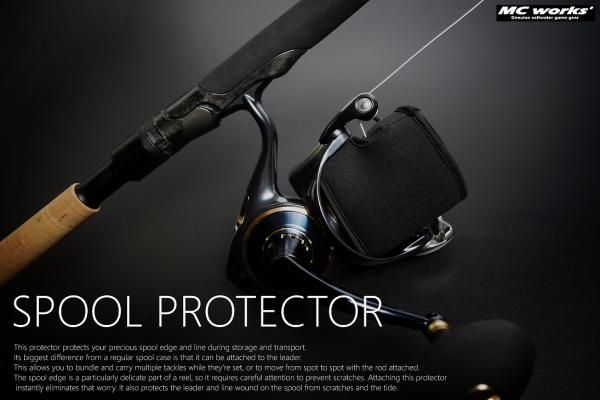 即完売激レア【MCWORKS スプールプロテクターM】MCワークス MC Works' MCワークス SPOOL PROTECTOR／スプールプロテクター