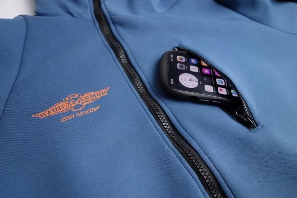 MC works'/DOUBLE BREAST PARKA【30周年限定モデル】 - Blue water