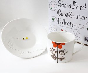 カップ＆ソーサーコレクション [ねむりねこ] - 雑貨オンラインショップShinzi Katoh Collection