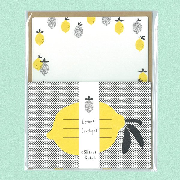 レターセット　lemon - 雑貨オンラインショップShinzi Katoh Collection