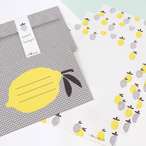 レターセット　lemon - 雑貨オンラインショップShinzi Katoh Collection