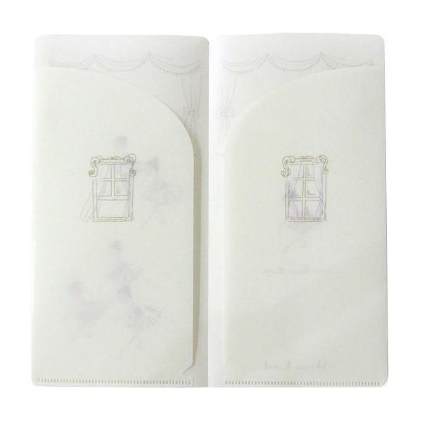 バレエ用品 1㎝ゆうパケット対応】バレエ チケットホルダー - 雑貨