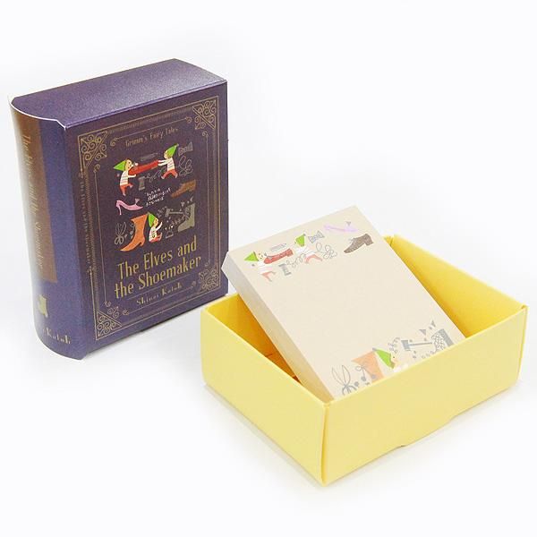 ブックメモ グリム童話 小人の靴屋 - 雑貨オンラインショップ
