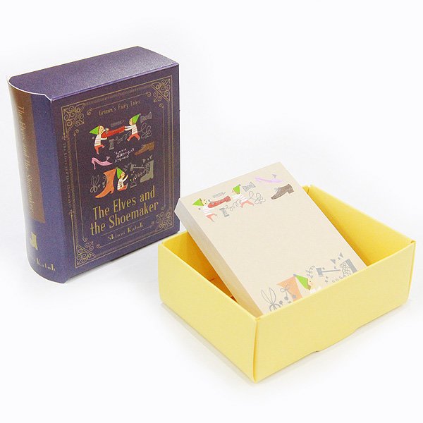小人の靴屋　ブックメモ　Katoh　Collection　グリム童話　雑貨オンラインショップShinzi