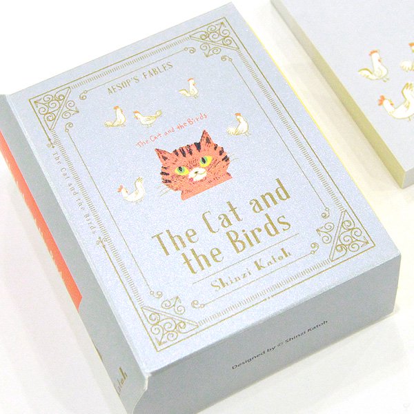 猫と鳥たち　イソップ童話　Katoh　Collection　ブックメモ　雑貨オンラインショップShinzi