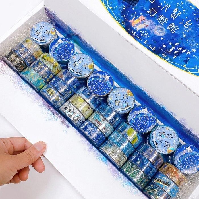 関ジャニ∞☆銀テープ40本セット きらぴかマスキングテープ宮沢賢治幻燈館 40個セット - 雑貨