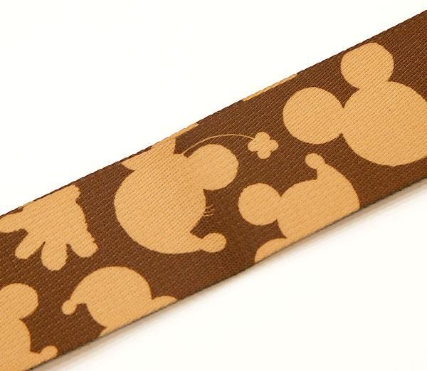 スーツケースベルト[Mickey&Minnie_シルエットBR/BE] - 雑貨オンライン