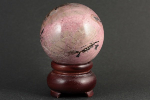 ロードナイト(薔薇輝石) 丸玉 58mm｜天然石 丸玉 通販のキラリ石