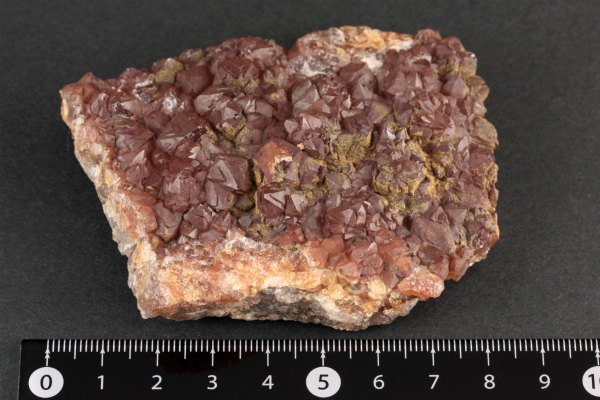 赤水晶 (レッドクォーツ) クラスター 129g｜天然石 原石 通販のキラリ石